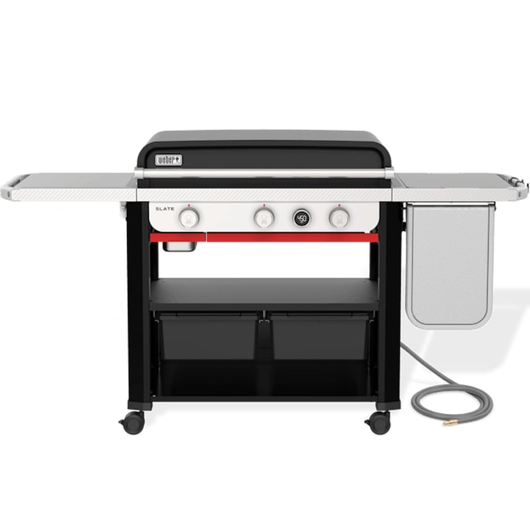Weber Slate Freestanding 3 Burner Natural Gas Griddle with