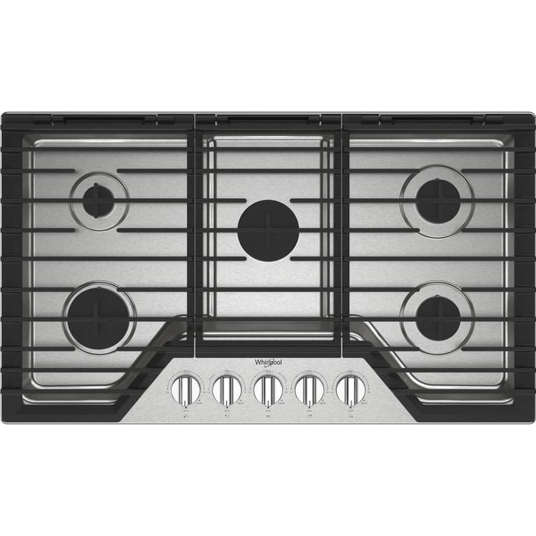 36-inch Gas Cooktop with EZ-2-Lift Hinged Cast-Iron Grates
