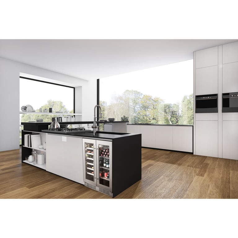 Riva Freestanding or Built-in 24 inch Beverage Centre & Wine