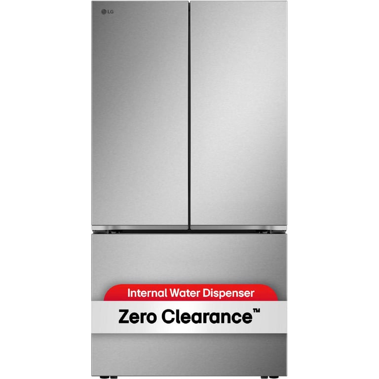 36" 25 cu. ft. Zero Clearance™ Counter-Depth MAX® French 3-Door Refrigerator | Internal Water Dispenser | Ice Maker