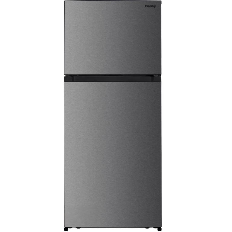 Danby 18 cu. ft. Top Mount Refrigerator in Stainless Steel Look