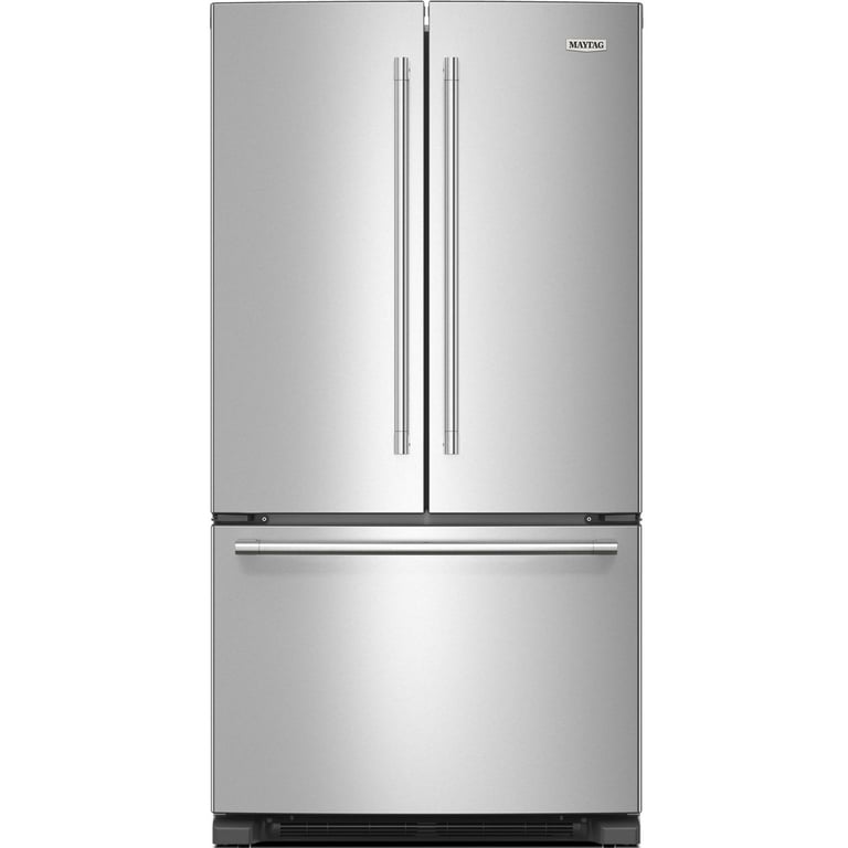 Maytag French Door Bottom Mount Refrigerator with Max Cool Setting