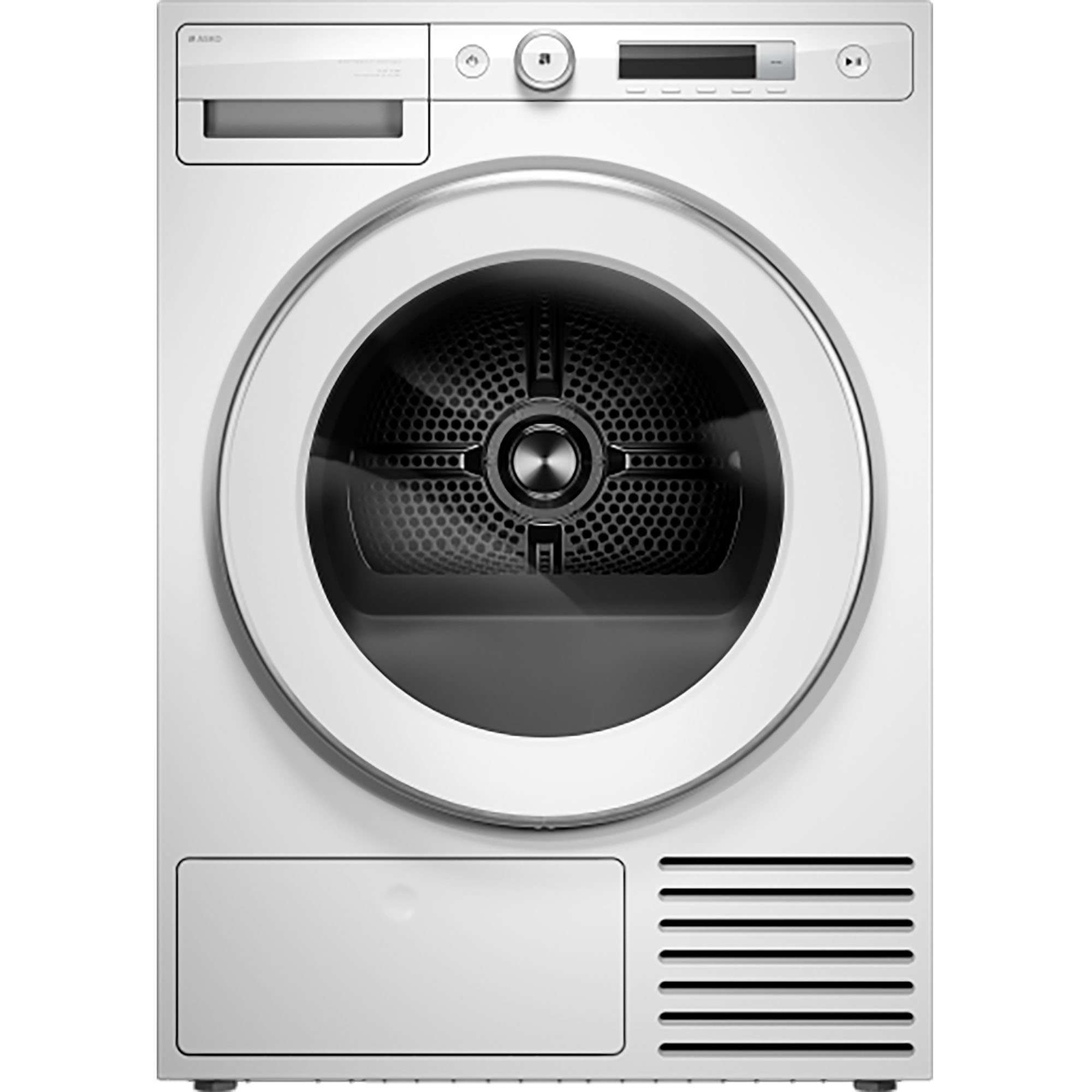 Asko - 1.8 cu. ft Compact Dryer in Black