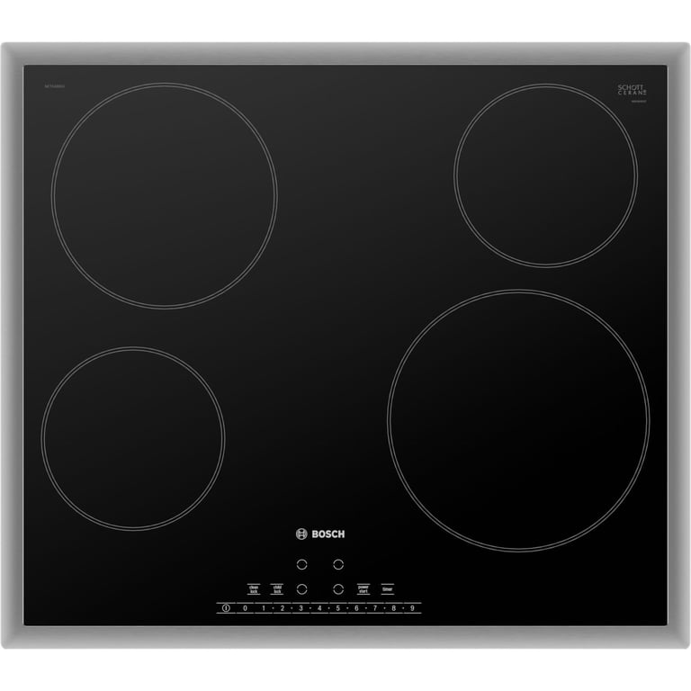 Bosch 24" Built-in Electric Cooktop, Black with Frame (NET5469SC)