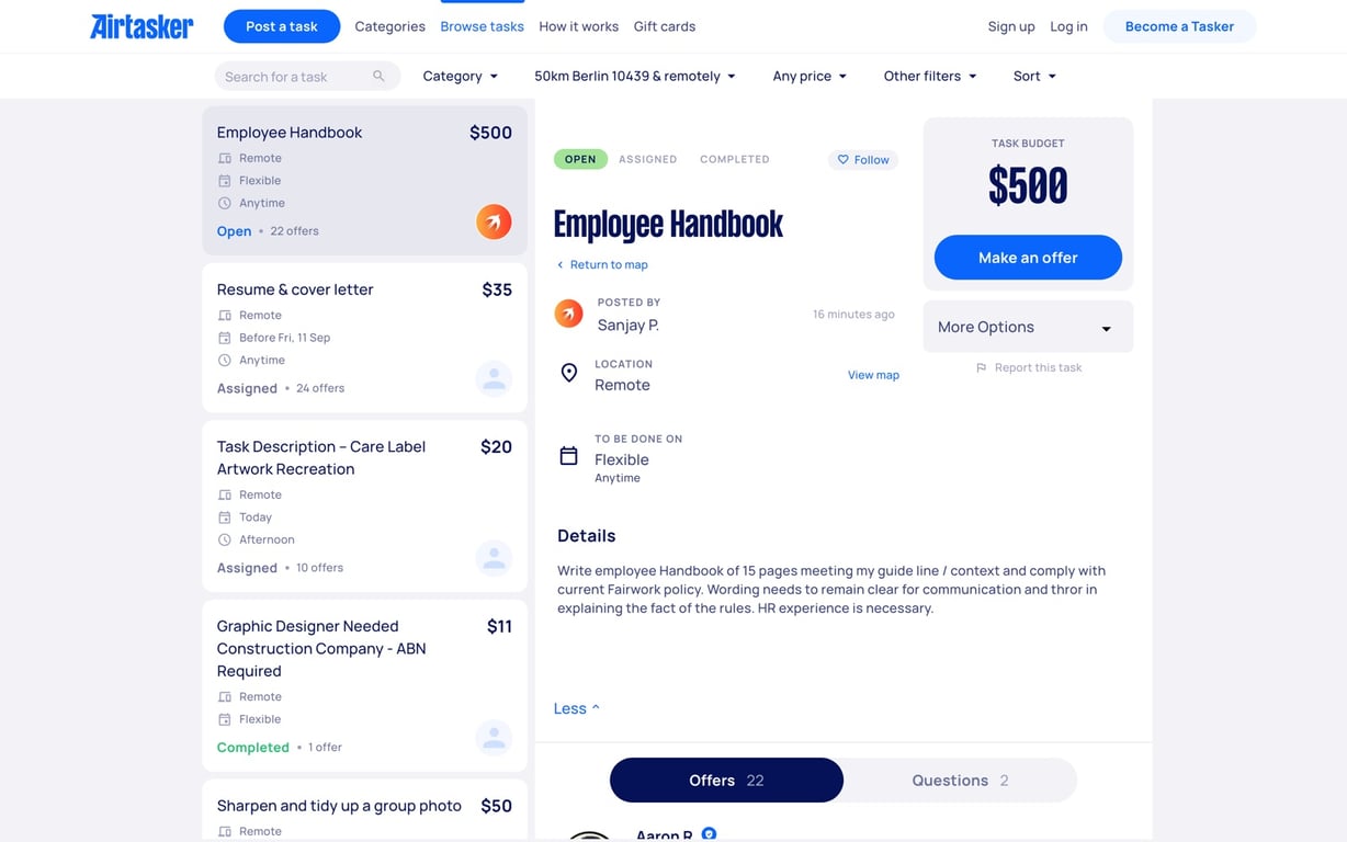 Airtasker
