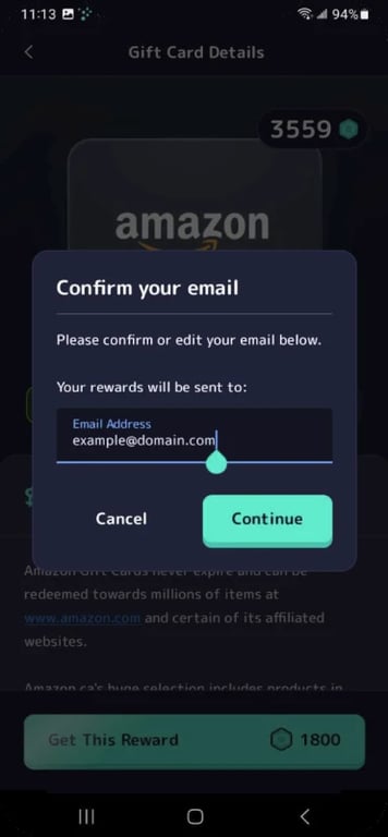 Mistplay asks you to confirm your email