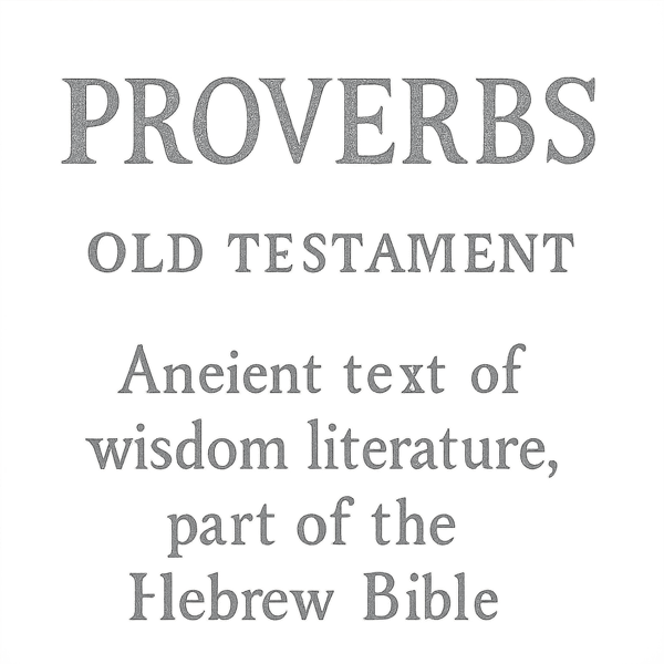 Proverbs, Old Testament