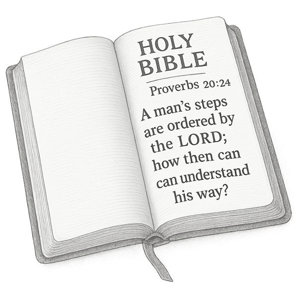Bible (Proverbs 20:24)