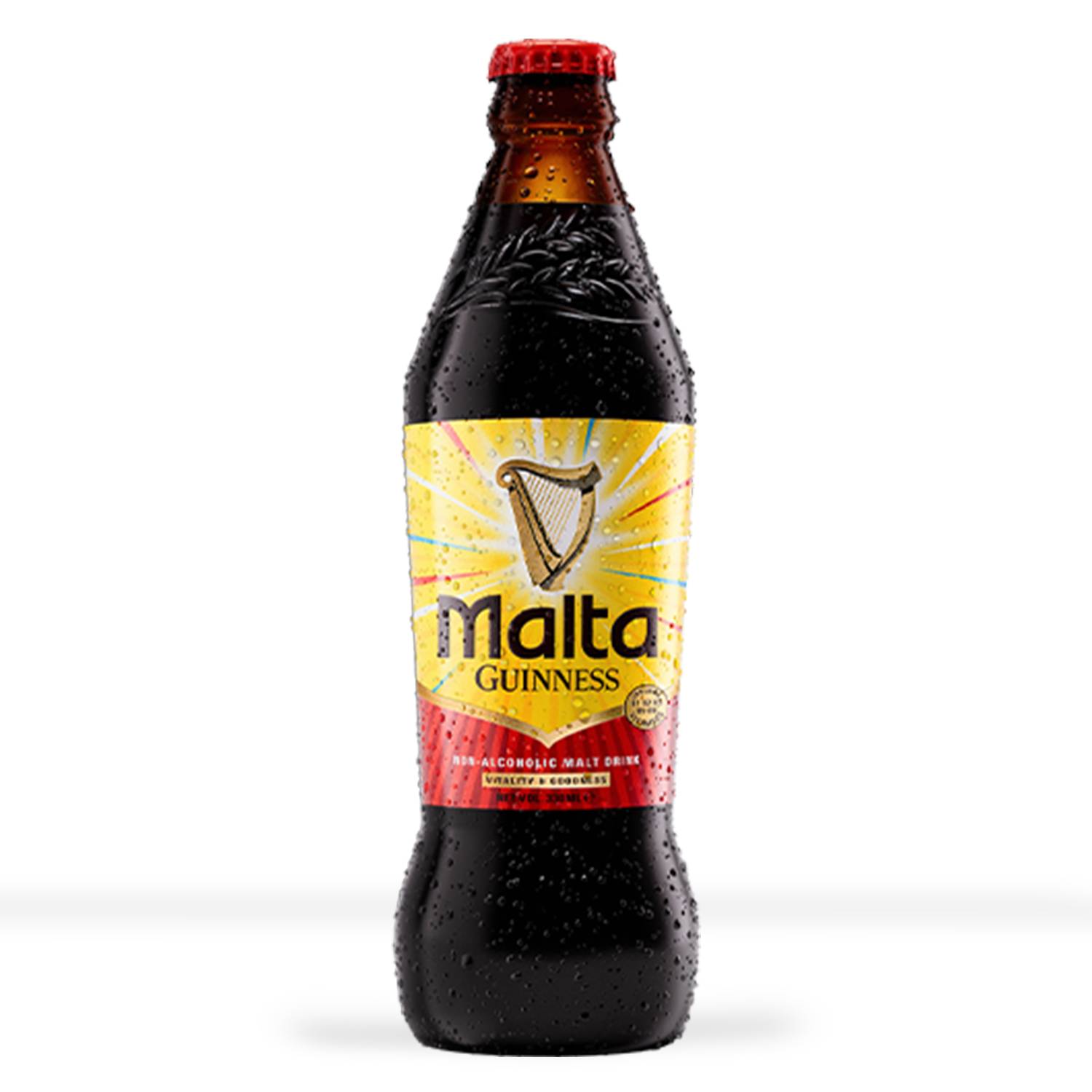 Malta Guinness 330ml Glass Bottle - Image 1
