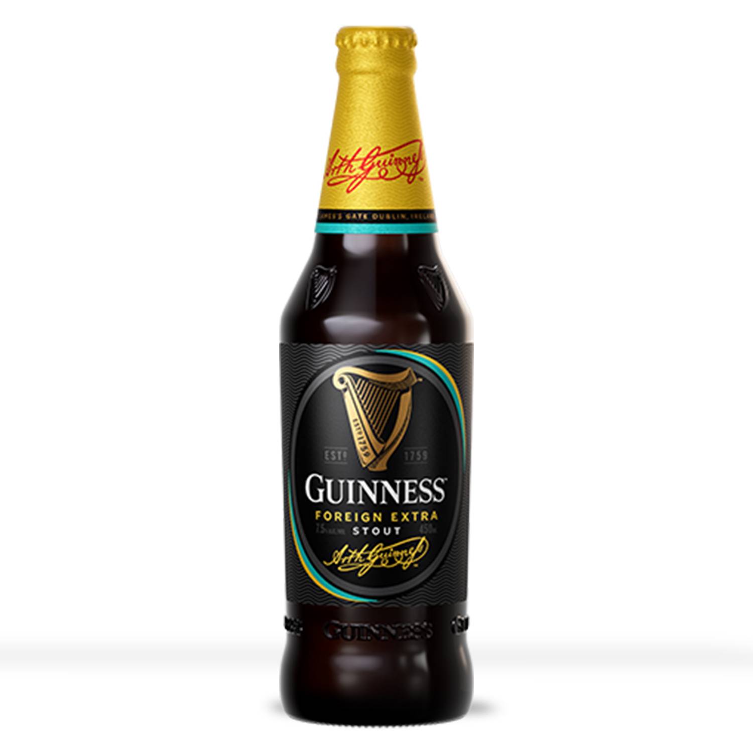 Guinness Stout 450ml Glass Bottle - Image 1
