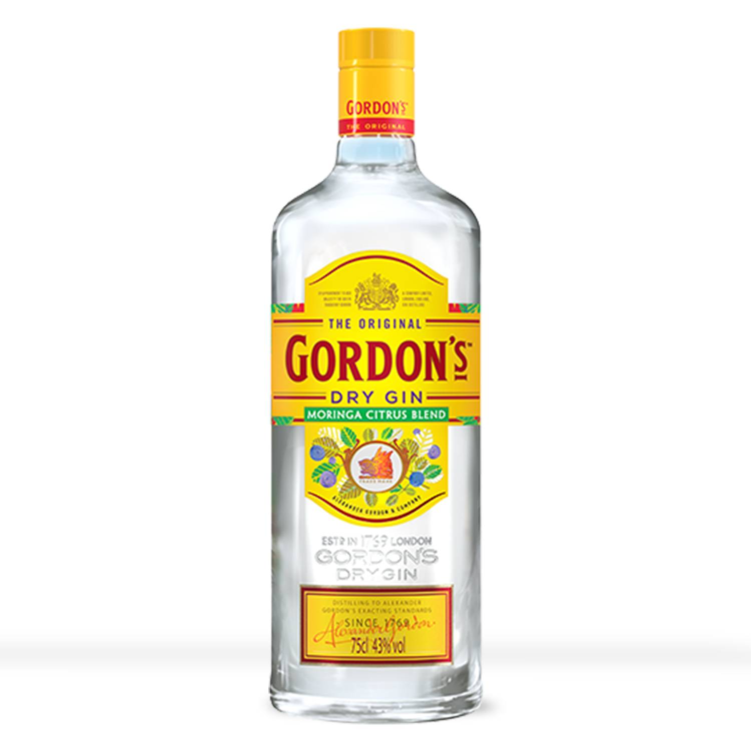 Gordon Dry Gin Moringa Citrus 75cl