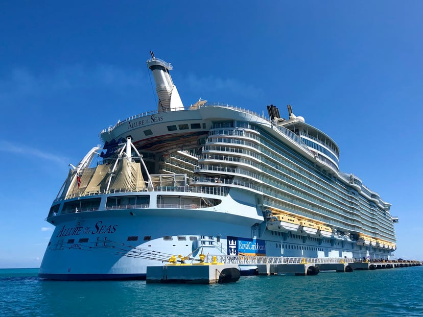 Royal Caribbean's Allure of the Seas cruise ship
