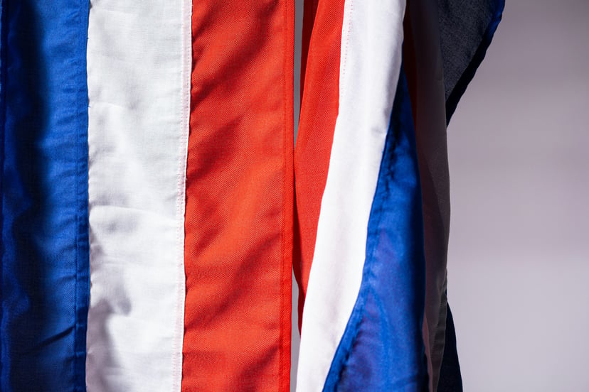 The Dutch flag