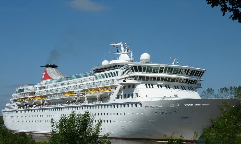 Fred. Olsen's cruise ship the Balmoral