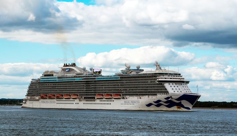 The Regal Princess cruise ship