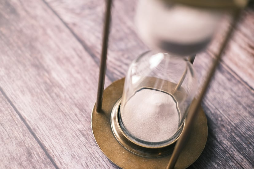 a sand timer