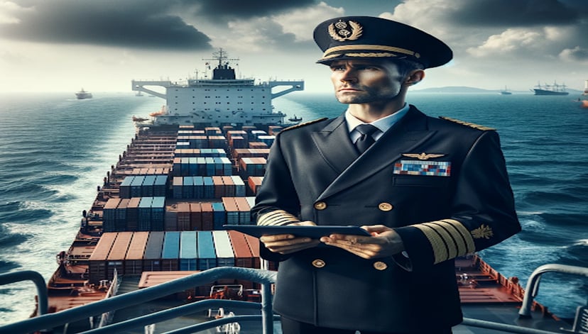 a Chief Officer on a container ship