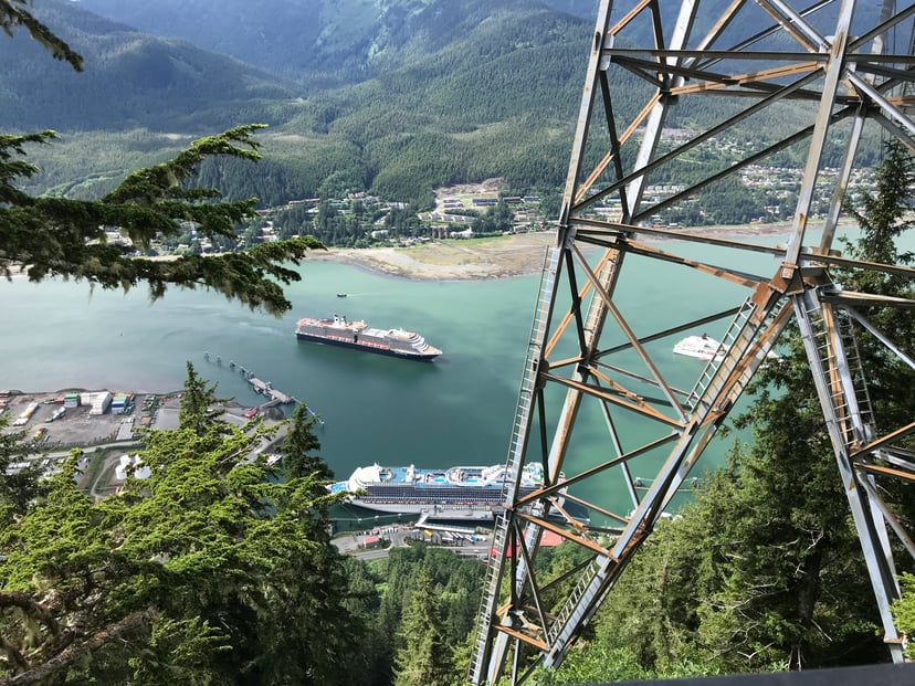 Cruise ships in Juneau, Alaska