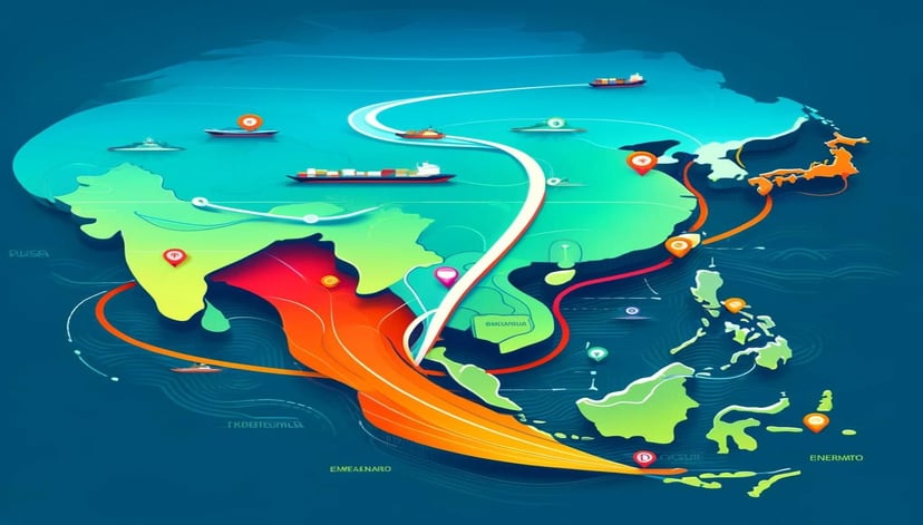 shipping trade routes 