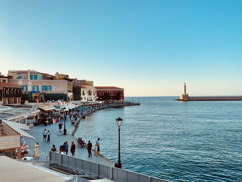Chania Port, Crete