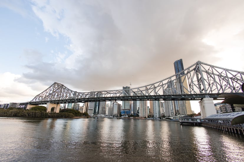 Brisbane from oceanside