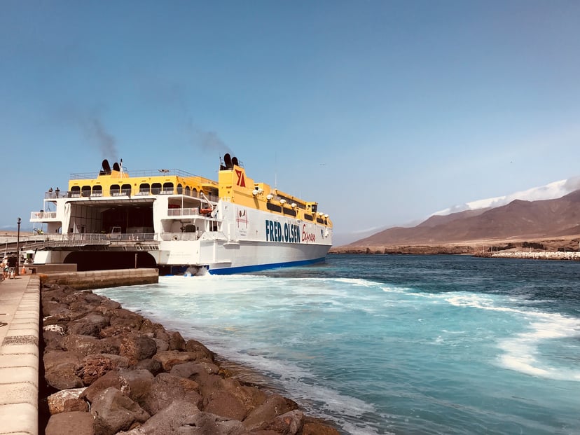 a roro passenger ferry