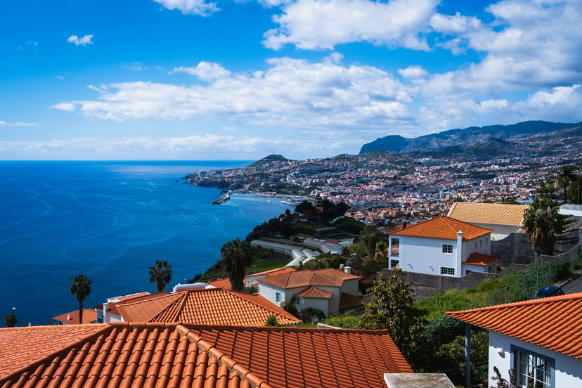 Funchal town, Madeira, Portugal
