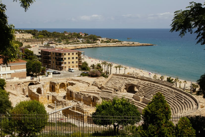 View across Tarragona, Spain