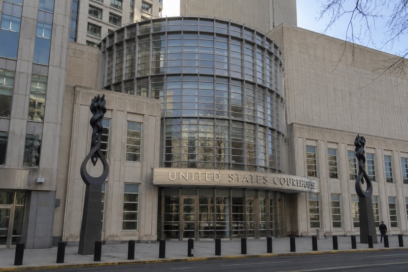 The federal Courthouse in Brooklyn NYC