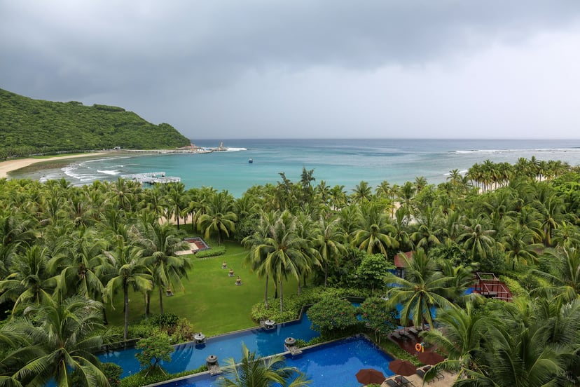 Sanya on Hainan Island, South China 