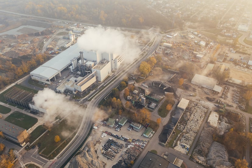 Factory pollution