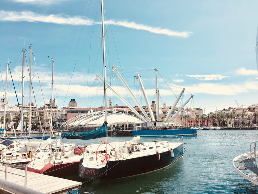 Genoa port