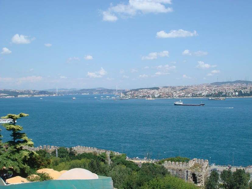The Bosphorus Strait in Turkey