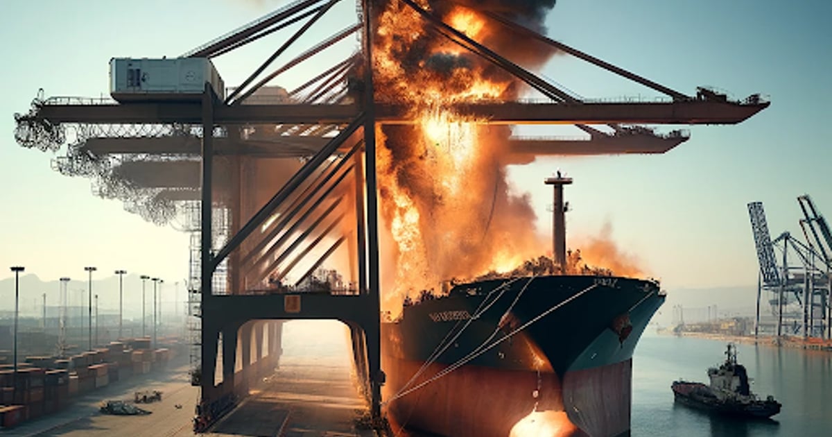 Mexico: Fire Erupts on Crane, Topples Onto Bulk Carrier – Maritime Bell