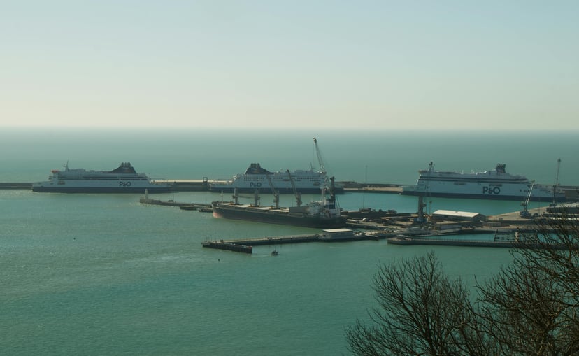 The Port of Dover, UK