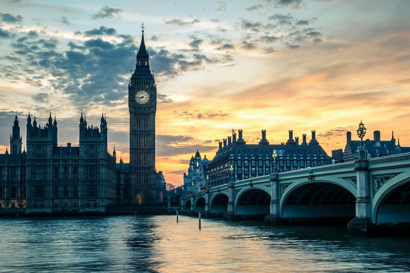 The UK Houses of Parliment