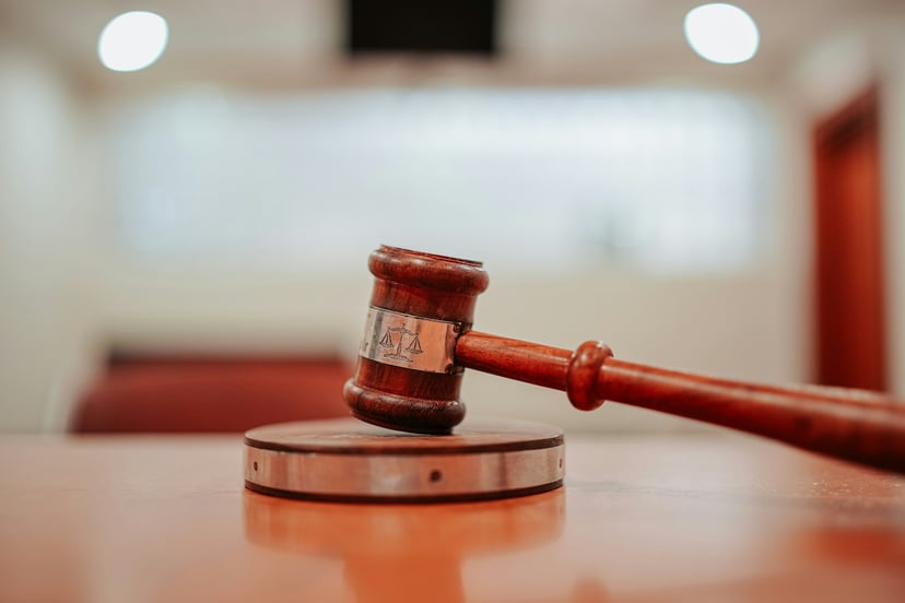 A judge's gavel