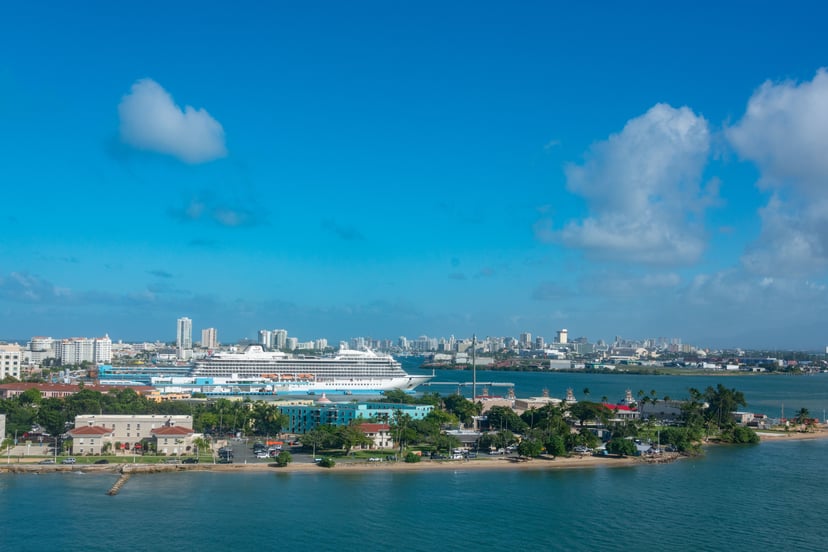 The Miami cruise terminal