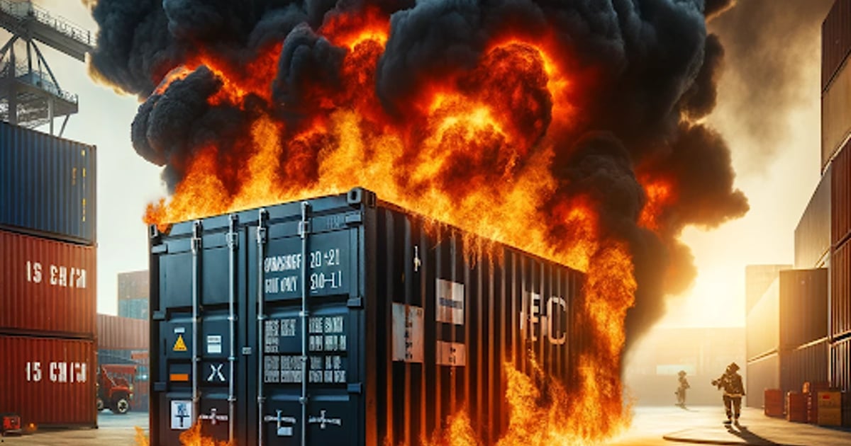 Container Fire Reported at Port of Antwerp-Bruges – Maritime Bell
