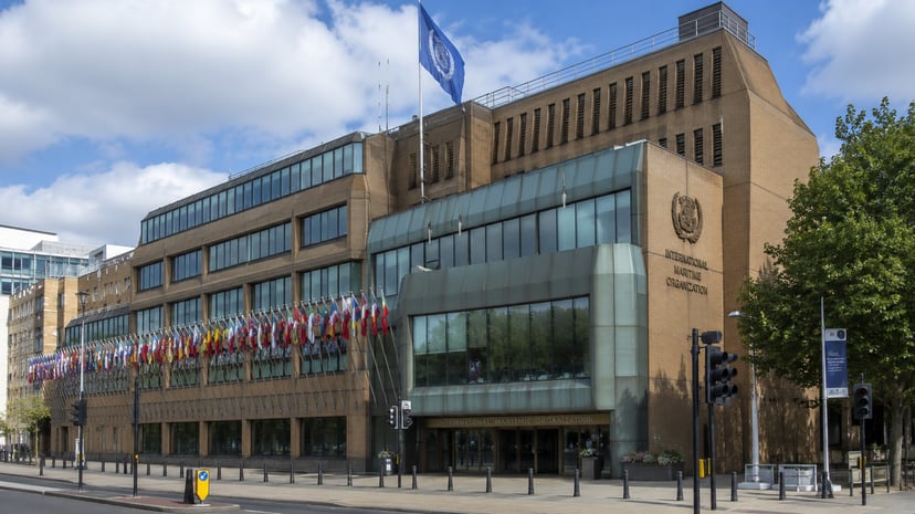 The headquarters of the IMO in London