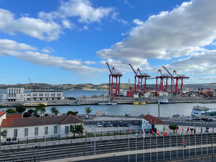 The Port of Lisbon, Portugal