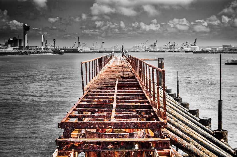 The Port of Le Havre as seen across the water