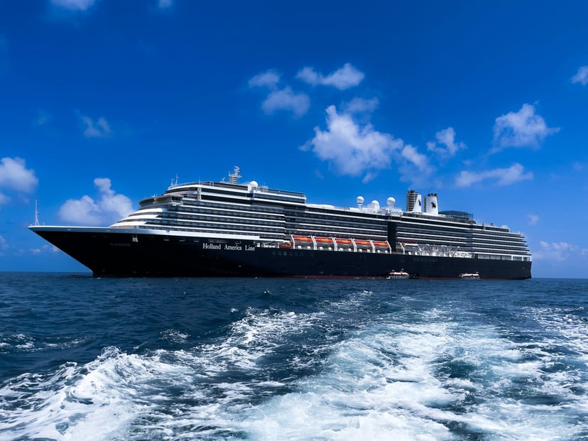 A Holland America Line cruise shio