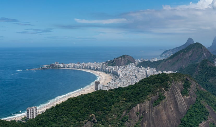 Copacabana Beach, Rio de Janeiro, Brazil