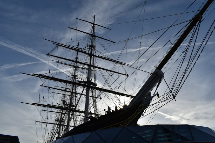 The Cutty Sark at Greenwich maritime museum