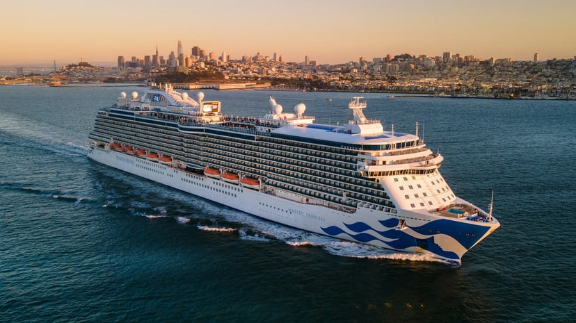 The Majestic Princess cruise ship