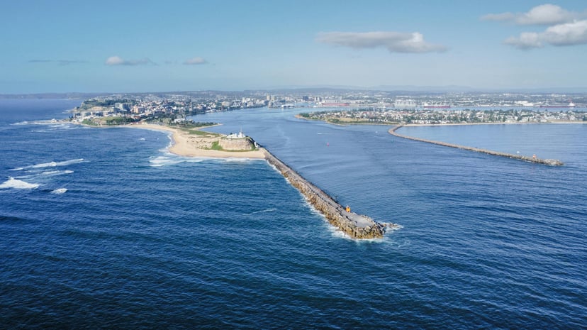 The Port of Newcastle, Australia