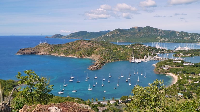 The port at Antigua