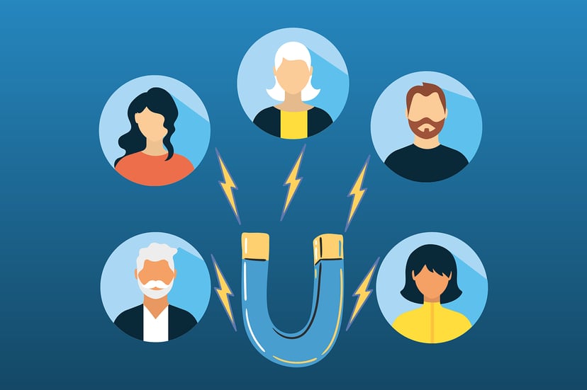 a magnet attracting job candidates to it