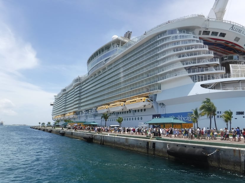 Royal Caribbean's Allure of the Seas cruise ship